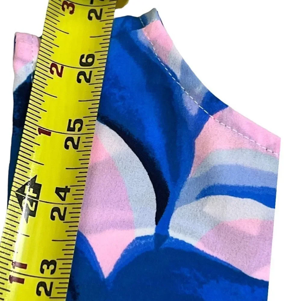 Lilly Pulitzer Tops Lilly Pulitzer Iona Top Pink Tropics Heat Wave Women’s M - Picture 9 of 12